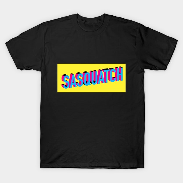 Sasquatch T-Shirt by DavidLoblaw